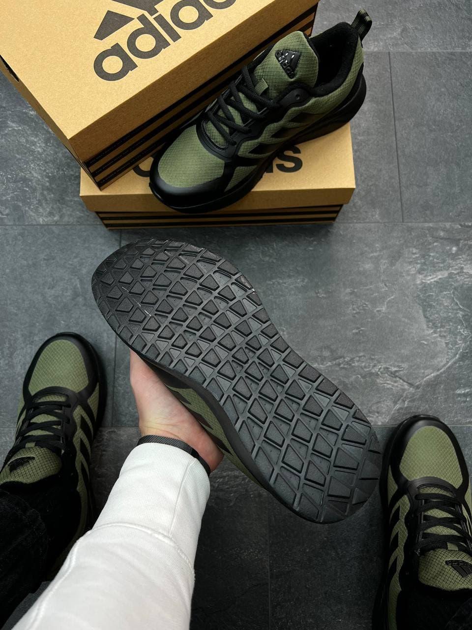 Adidas Cloudfoam Black Green