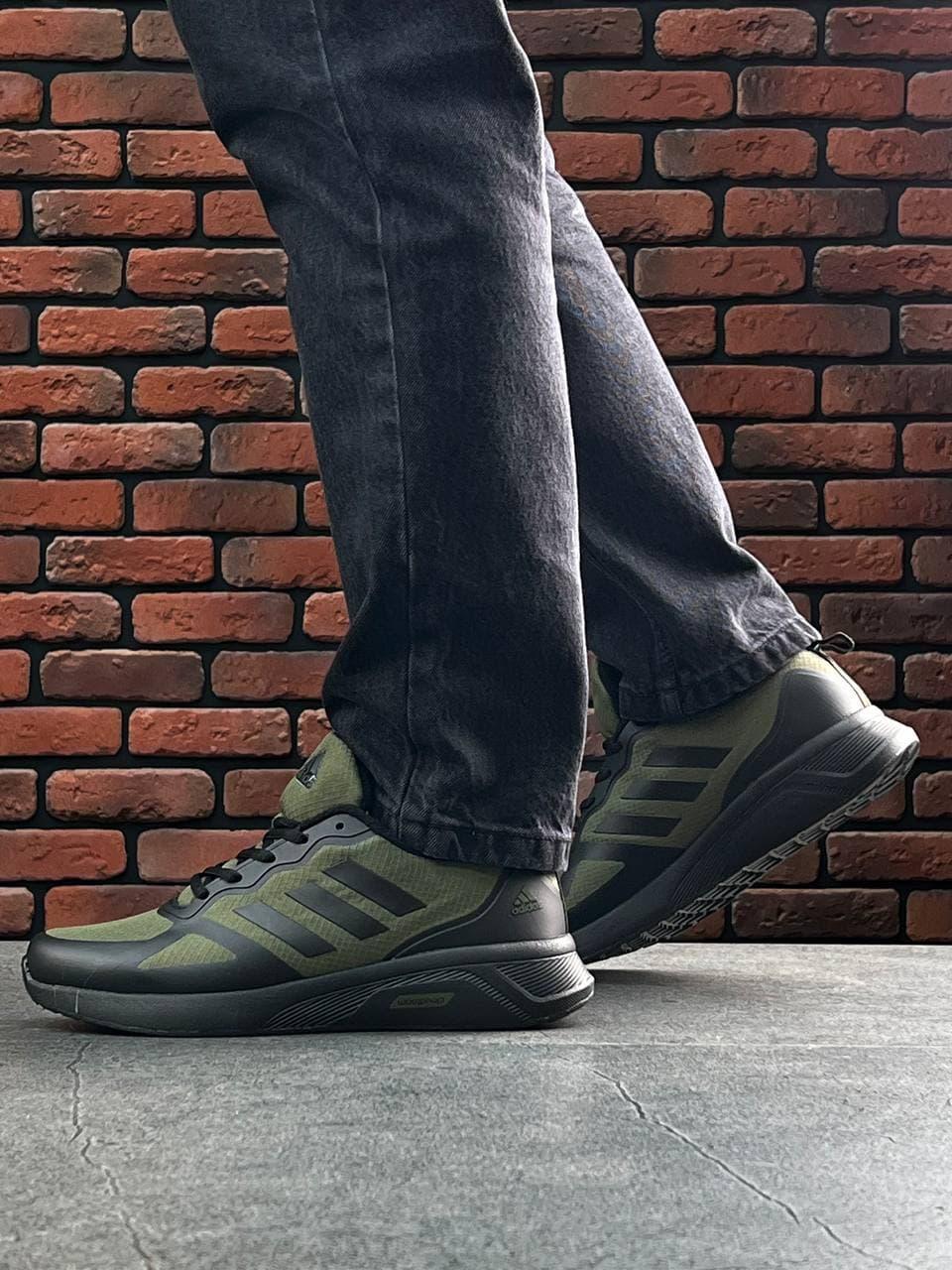 Adidas Cloudfoam Black Green