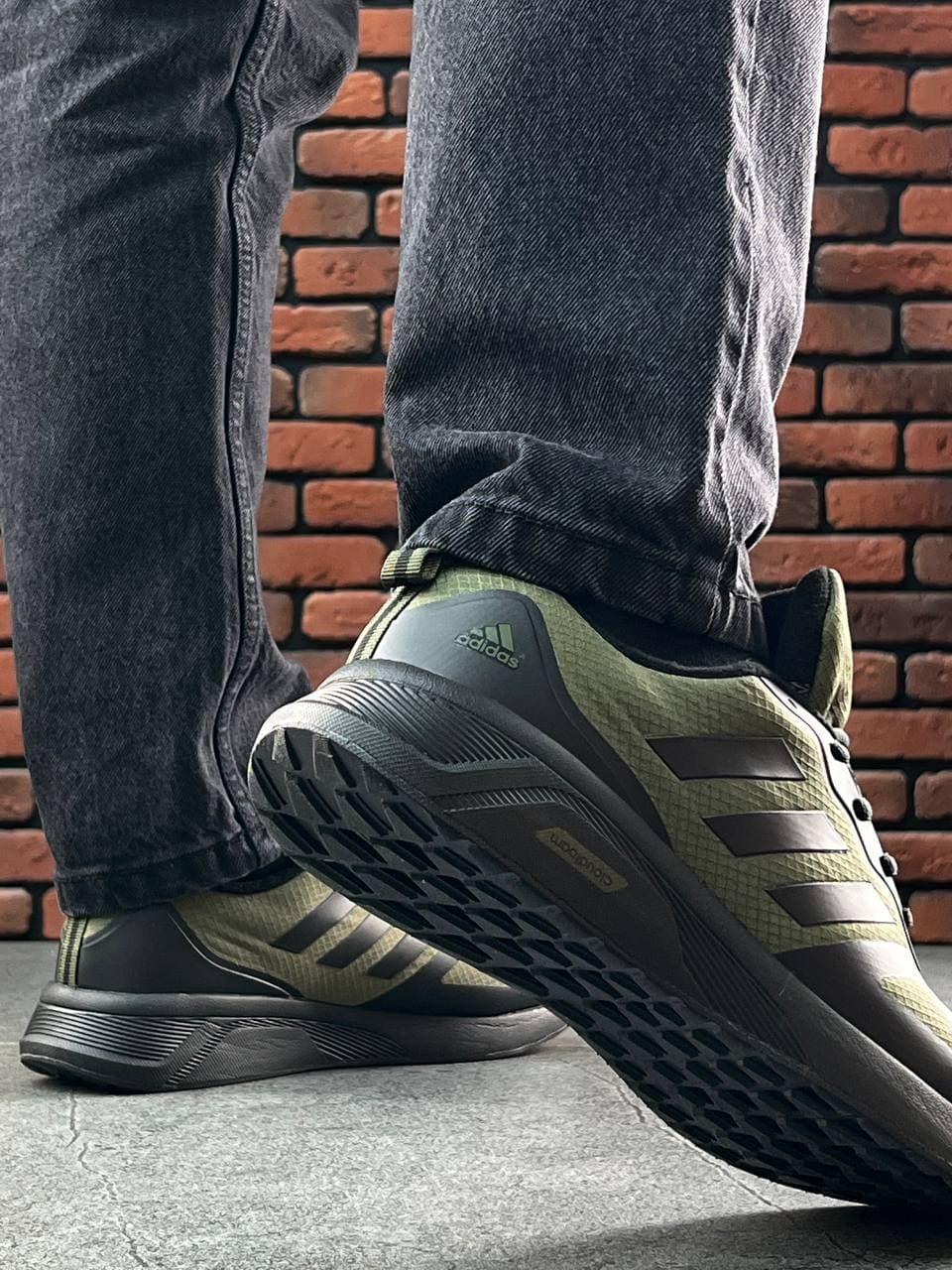 Adidas Cloudfoam Black Green