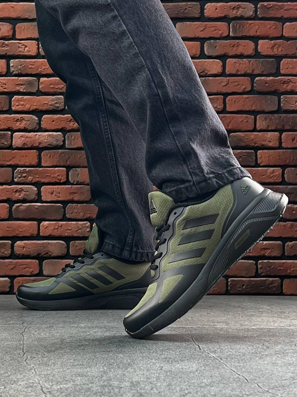 Adidas Cloudfoam Black Green