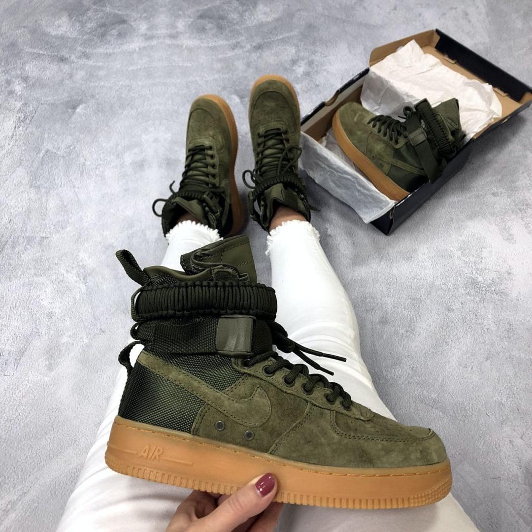 Nike Special Fled Air Force 1 Green