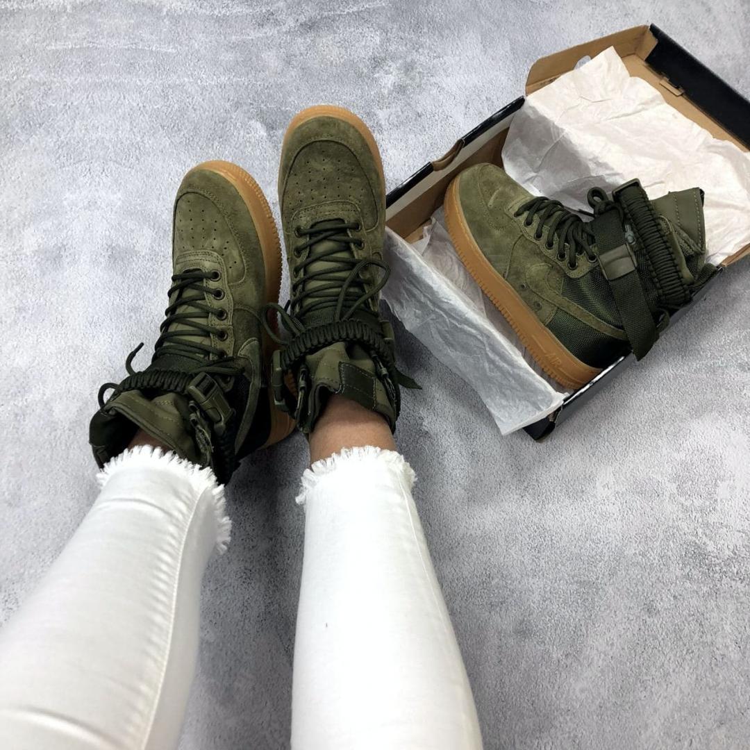 Nike Special Fled Air Force 1 Green
