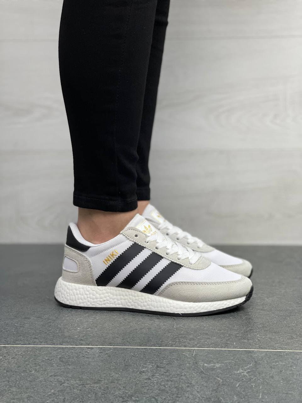 Adidas Iniki White Grey 1