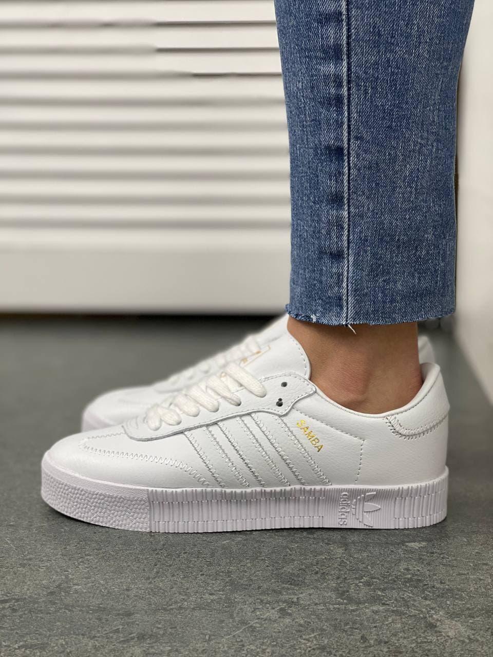 Adidas Samba All White