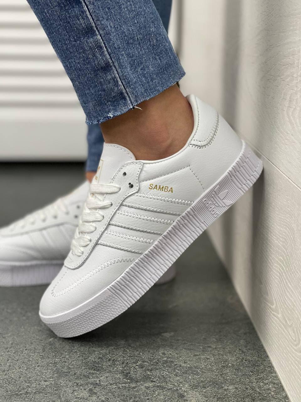 Adidas Samba All White