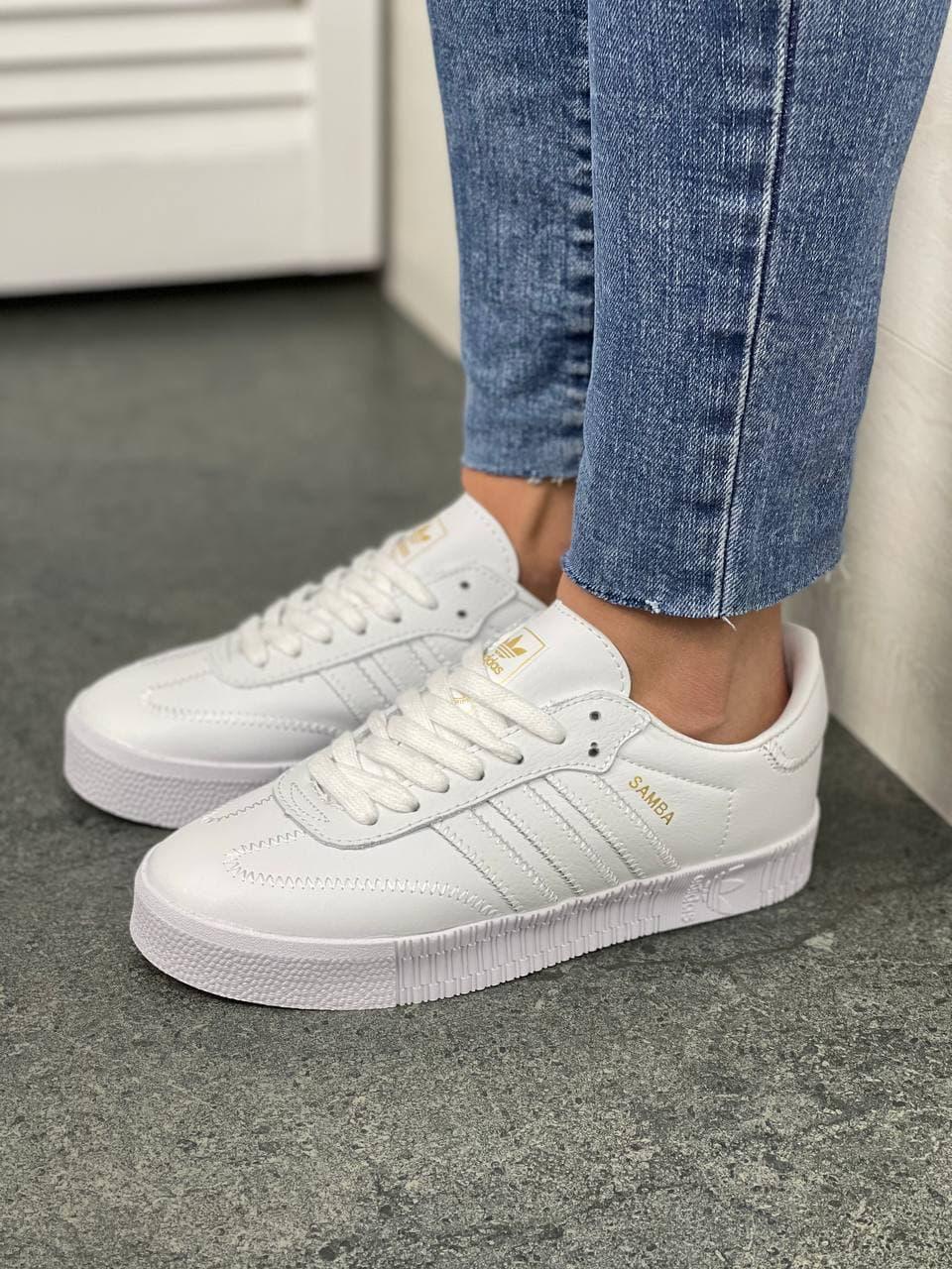 Adidas Samba All White