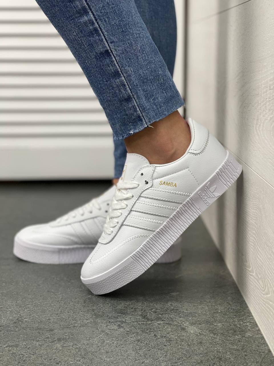 Adidas Samba All White