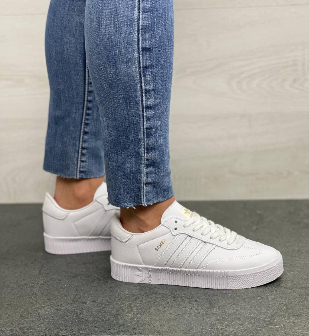Adidas Samba All White