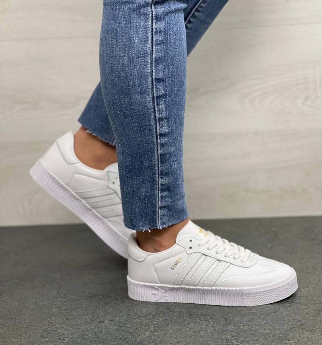 Adidas Samba All White