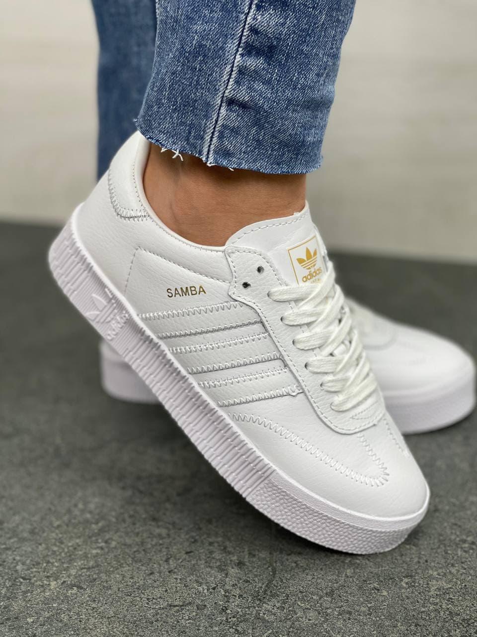 Adidas Samba All White