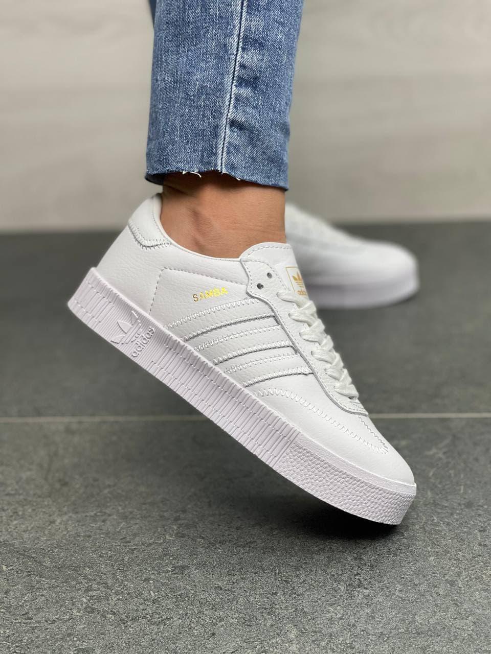 Adidas Samba All White