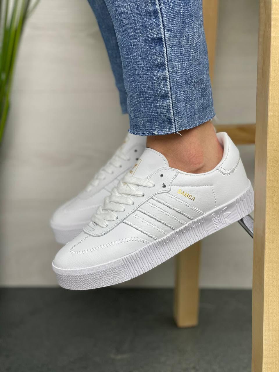 Adidas Samba All White