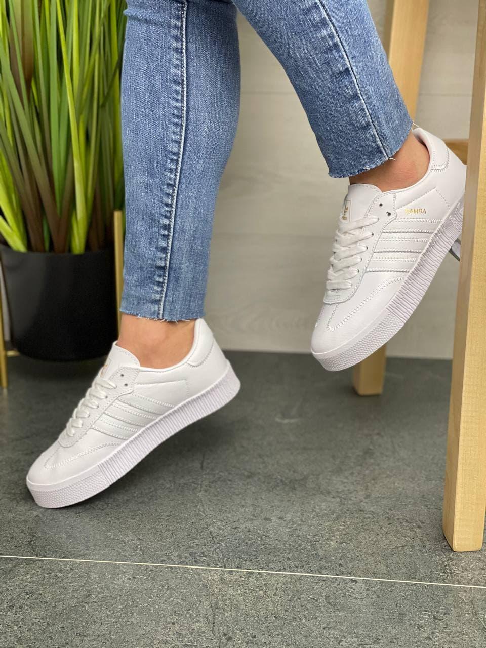 Adidas Samba All White