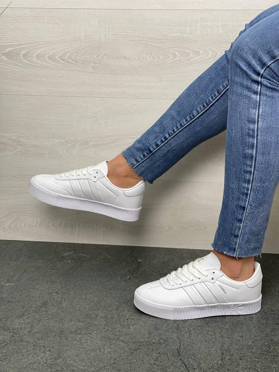 Adidas Samba All White
