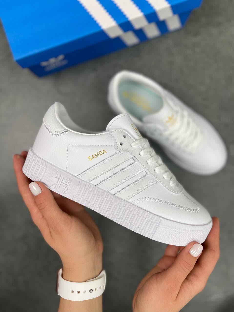 Adidas Samba All White