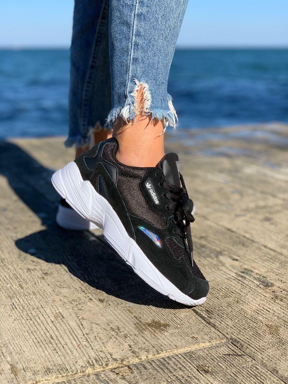 Adidas Flacon Black White