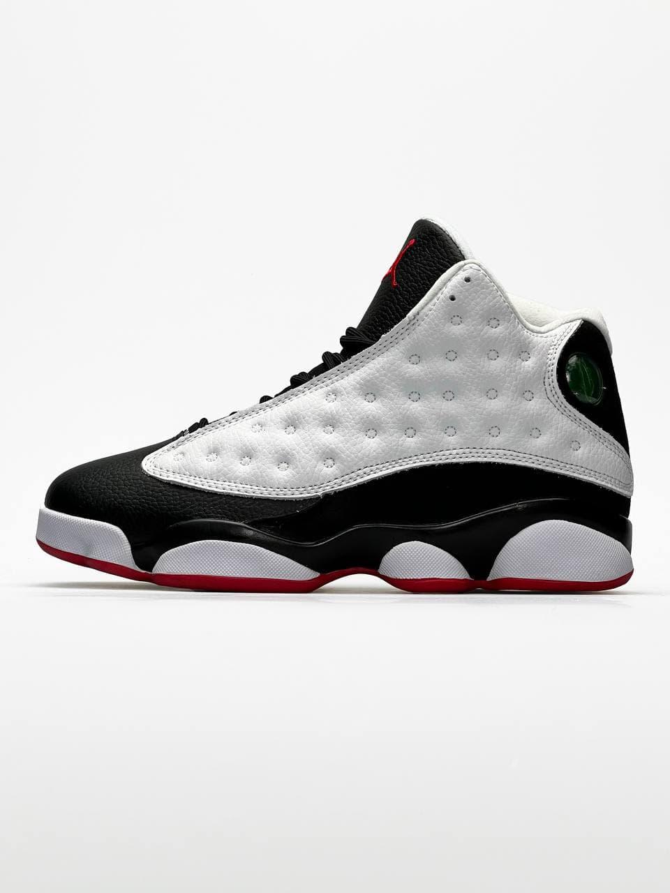 Nike Air Jordan Retro 13 White Black Red