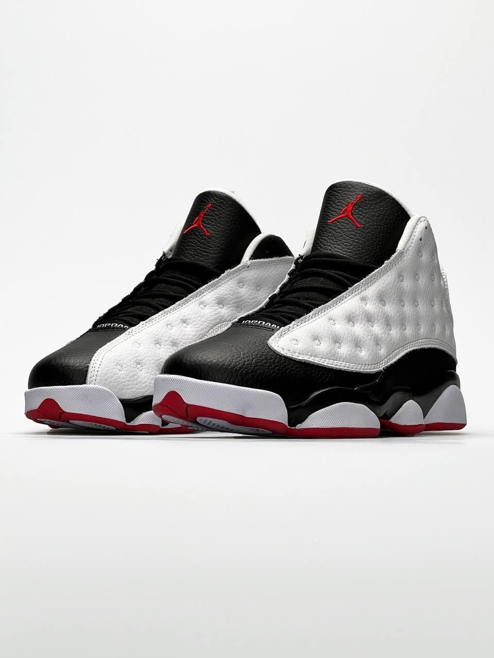 Nike Air Jordan Retro 13 White Black Red