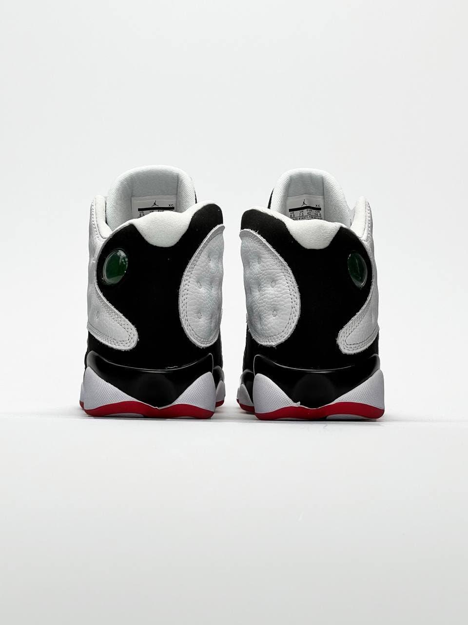 Nike Air Jordan Retro 13 White Black Red