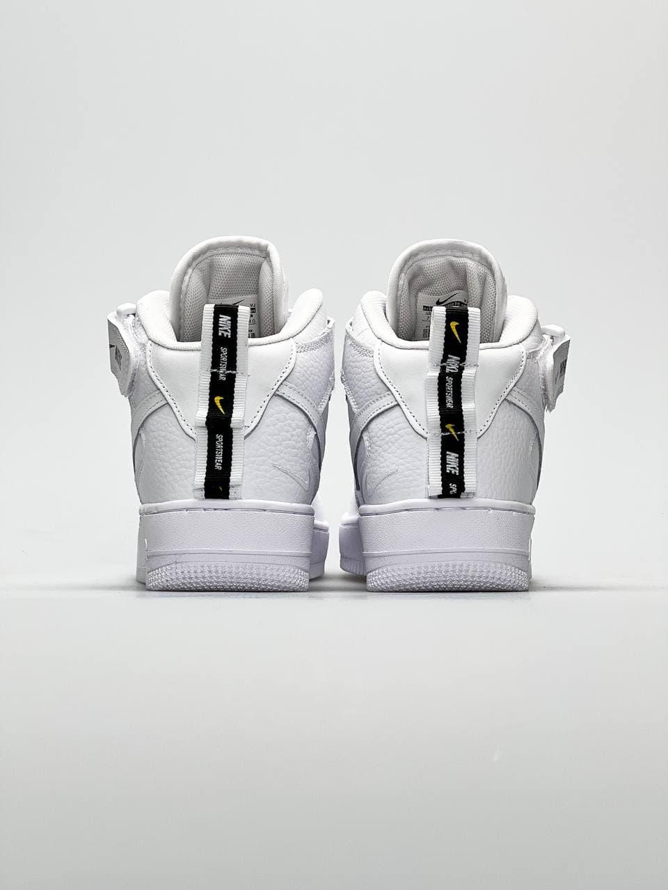 Nike Air Force 1 High White Black 2