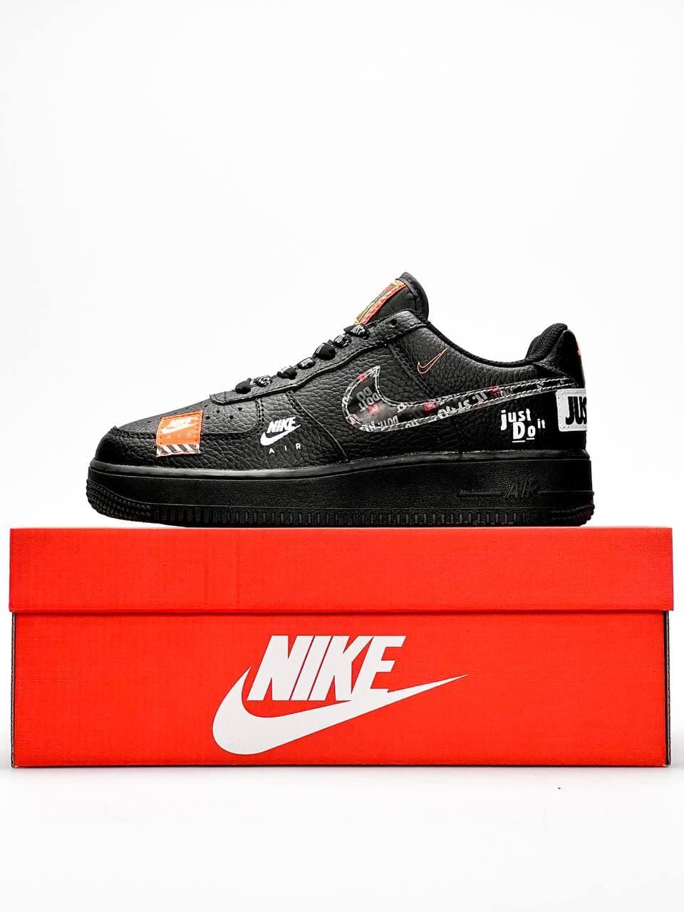 Nike Air Force 1 Low Just Do It Black