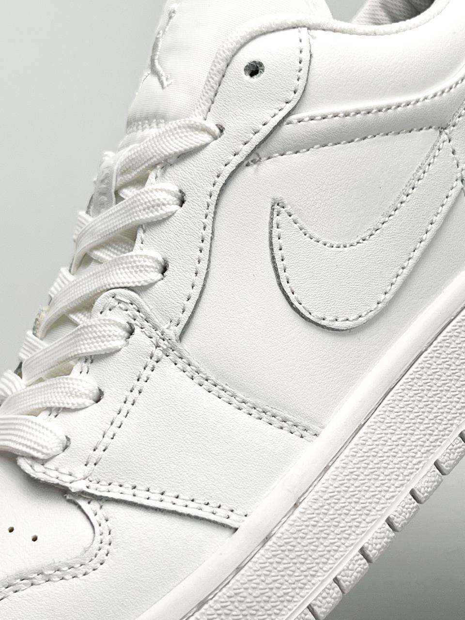 Nike Air Jordan Retro 1 Low Full White 2