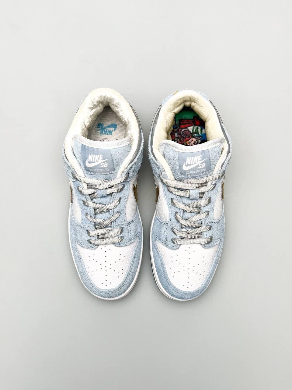 Nike SB Dunk Low Pro Blue Gold Luxury