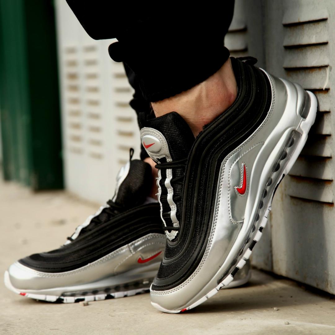 Nike Air Max 97 QS Black Metalik Red