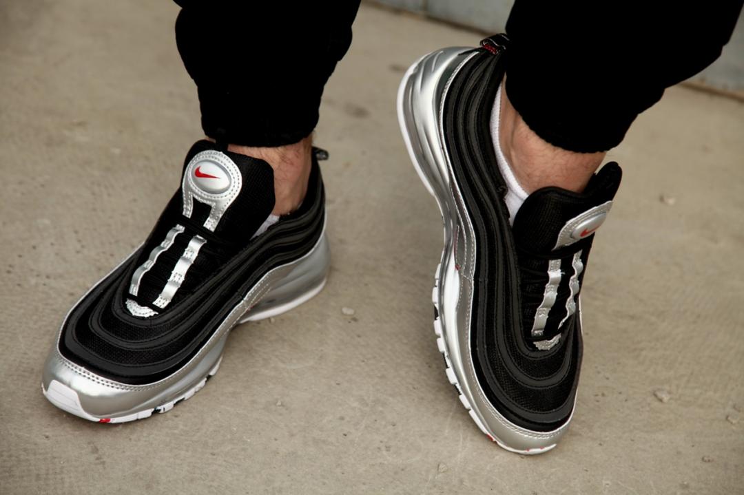 Nike Air Max 97 QS Black Metalik Red