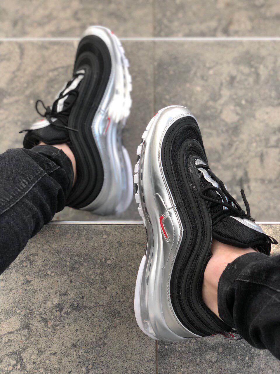 Nike Air Max 97 QS Black Metalik Red