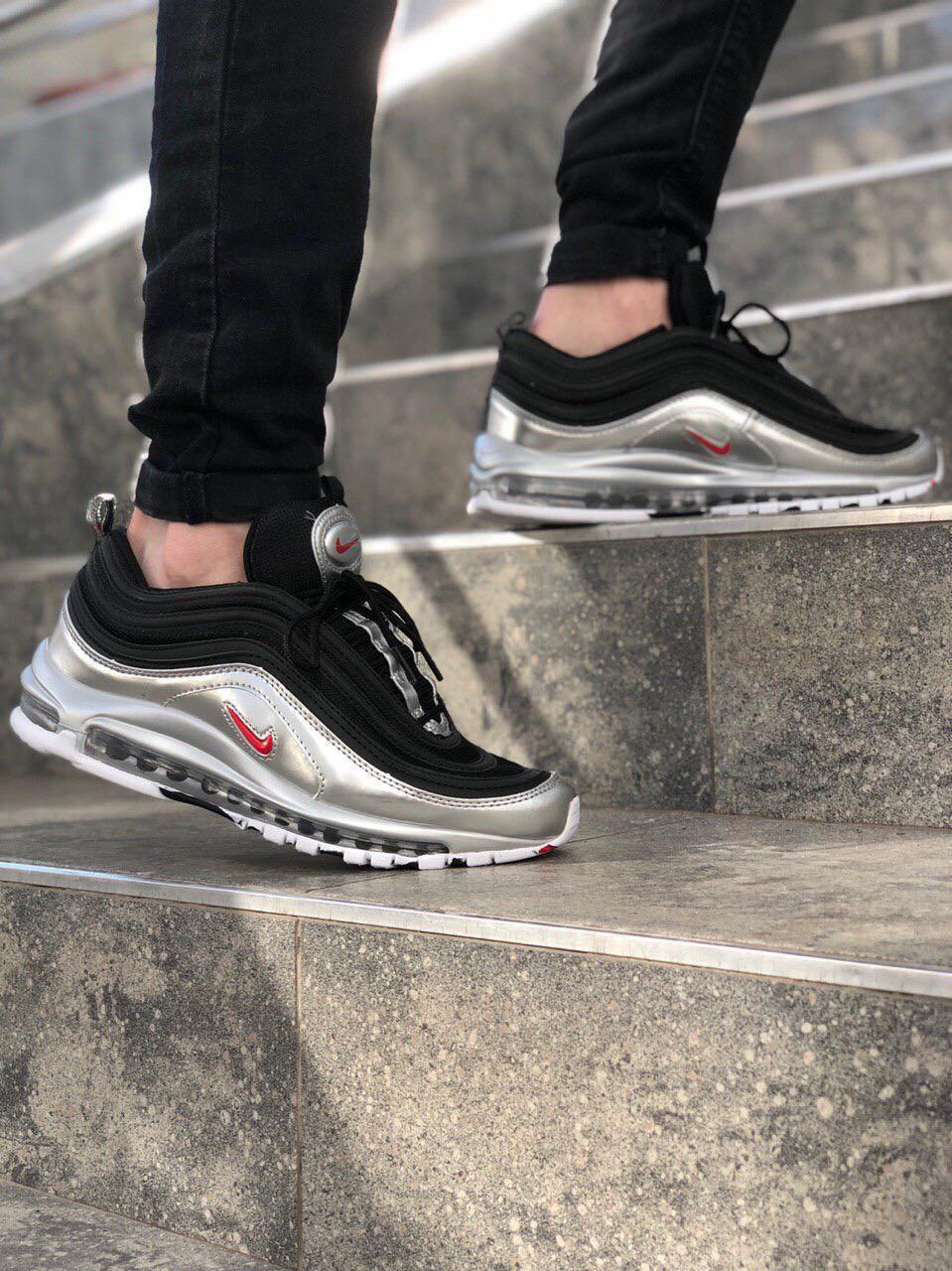 Nike Air Max 97 QS Black Metalik Red