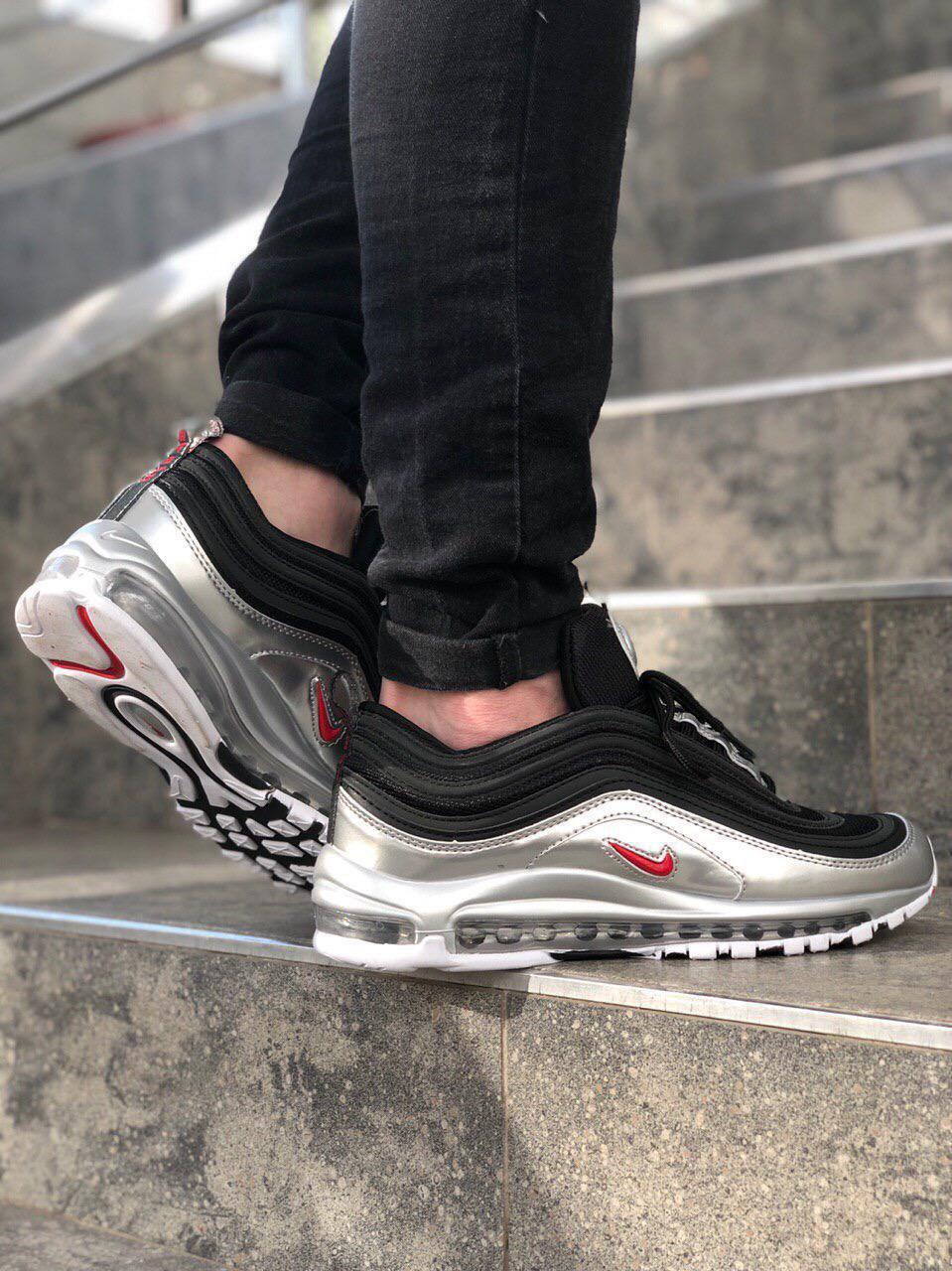 Nike Air Max 97 QS Black Metalik Red