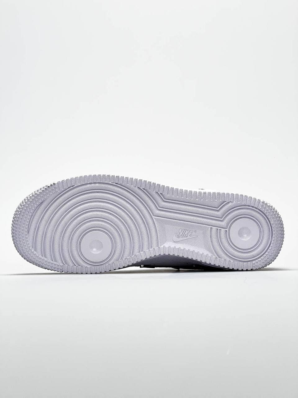 Nike Air Force 1 Metal Swoosh White 2