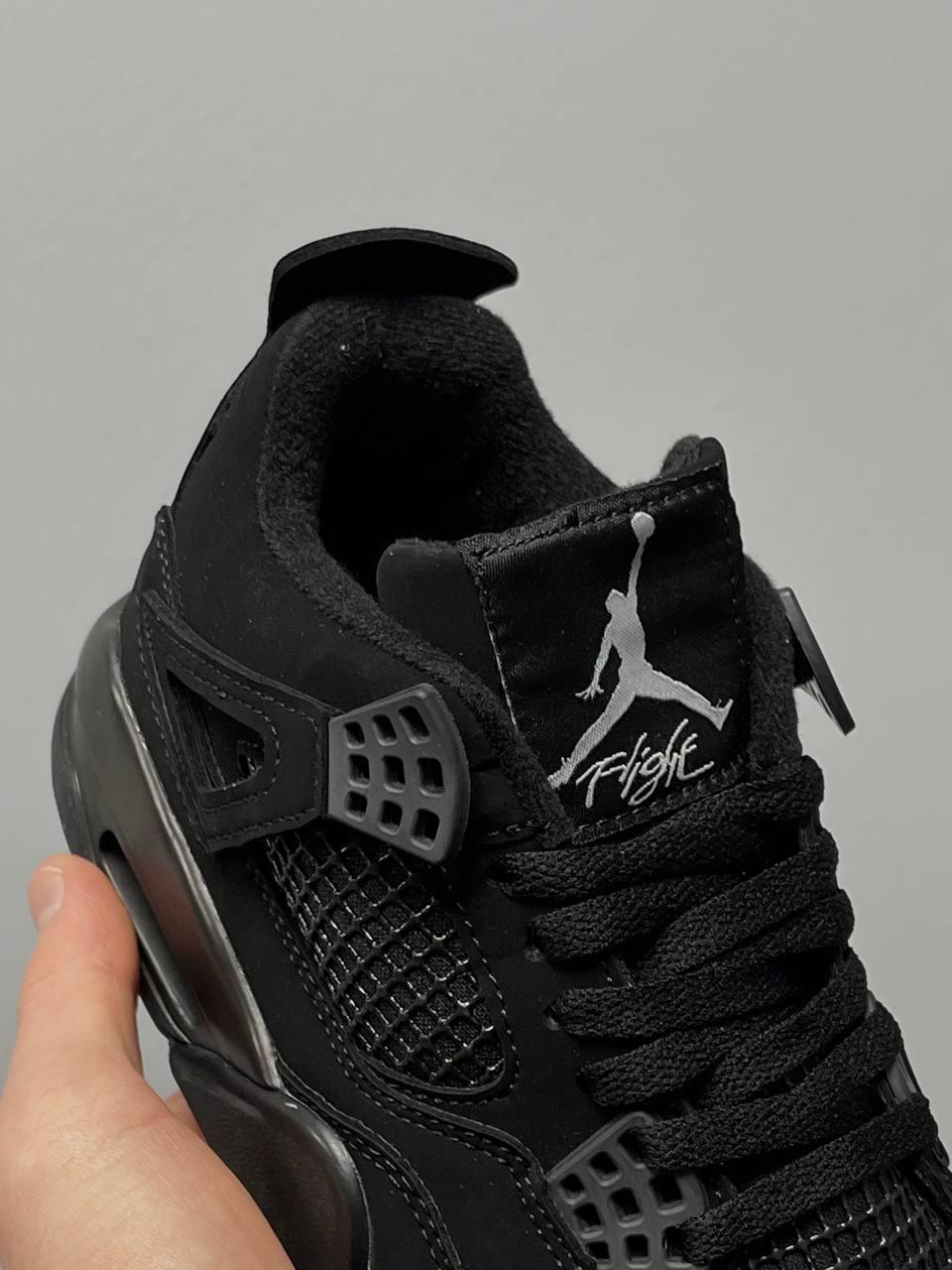 Nike Air Jordan 4 Retro All Black
