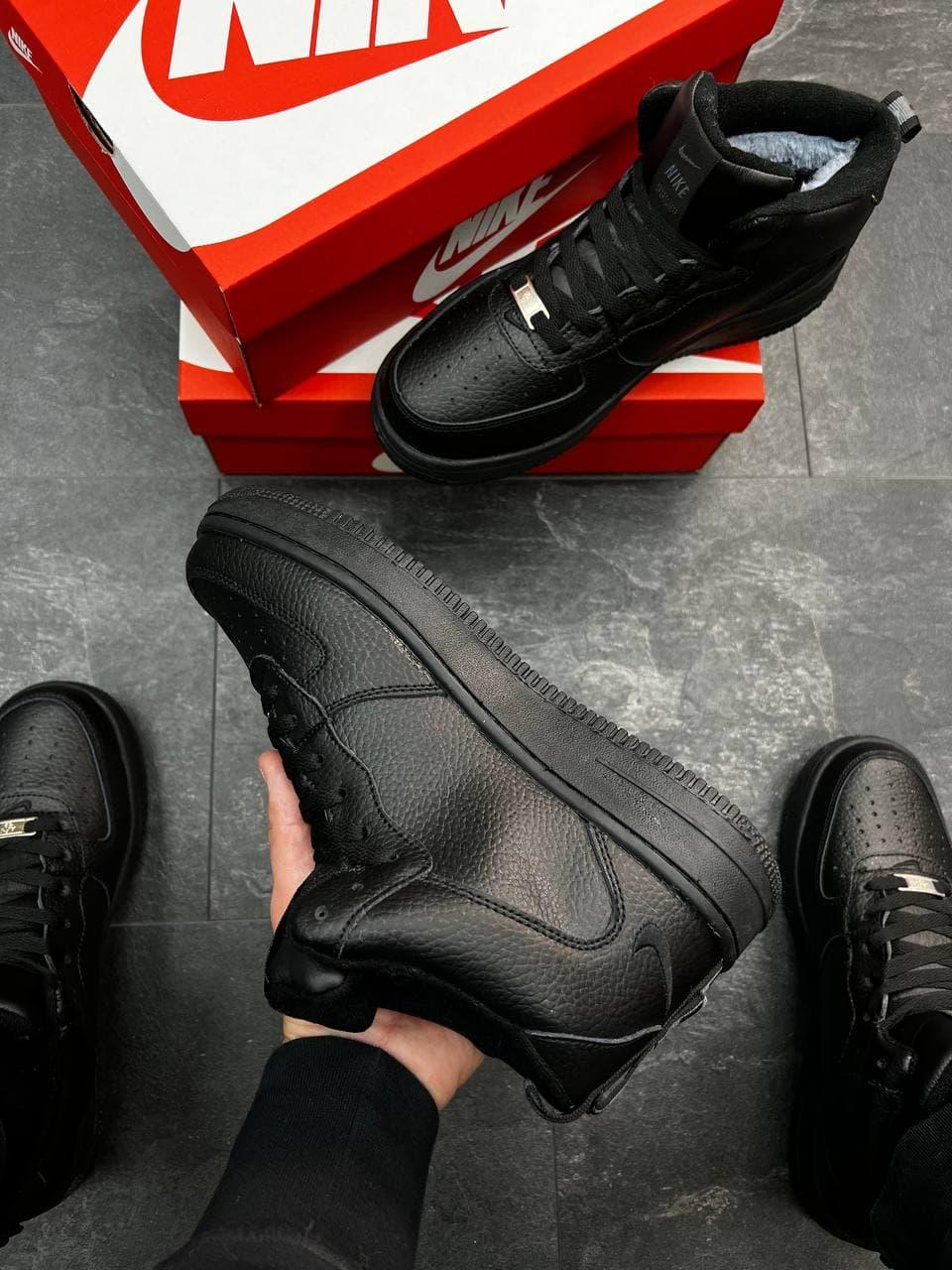 Nike Air Force 1 W High Utility All Black