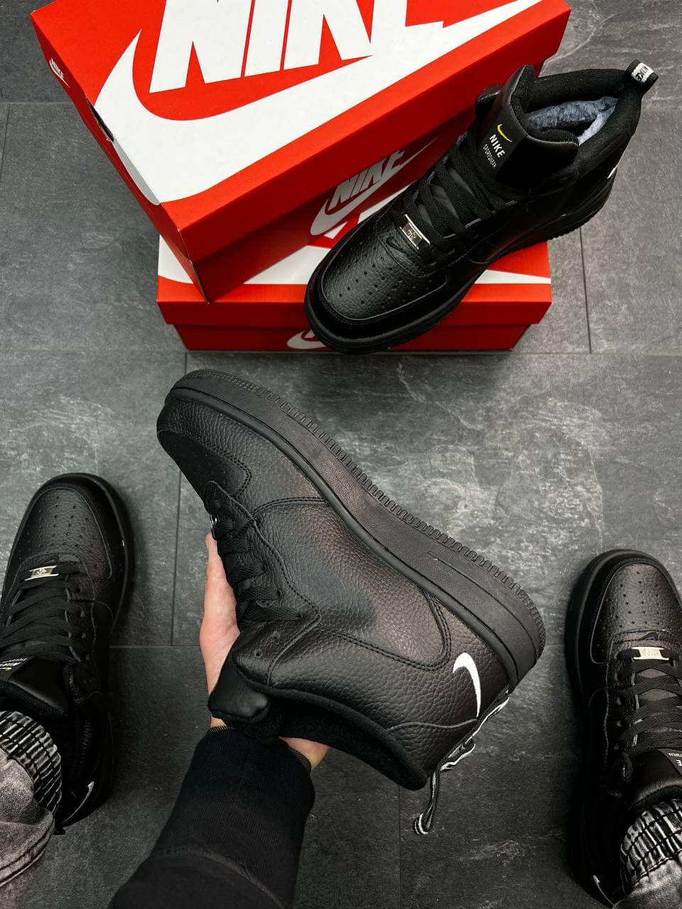 Nike Air Force 1 High Utility Black White