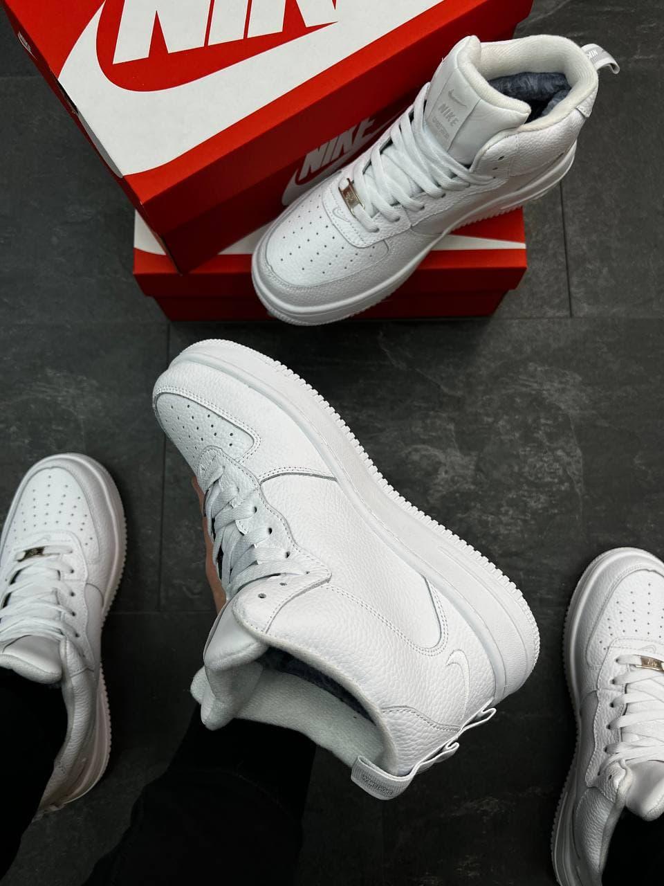 Nike Air Force 1 W High Utility All White