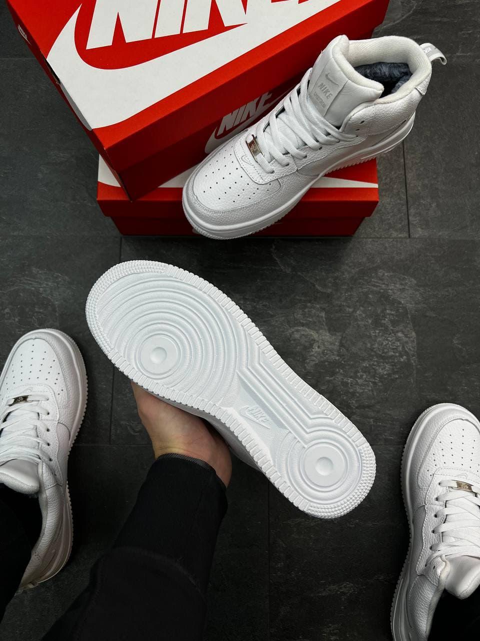 Nike Air Force 1 W High Utility All White