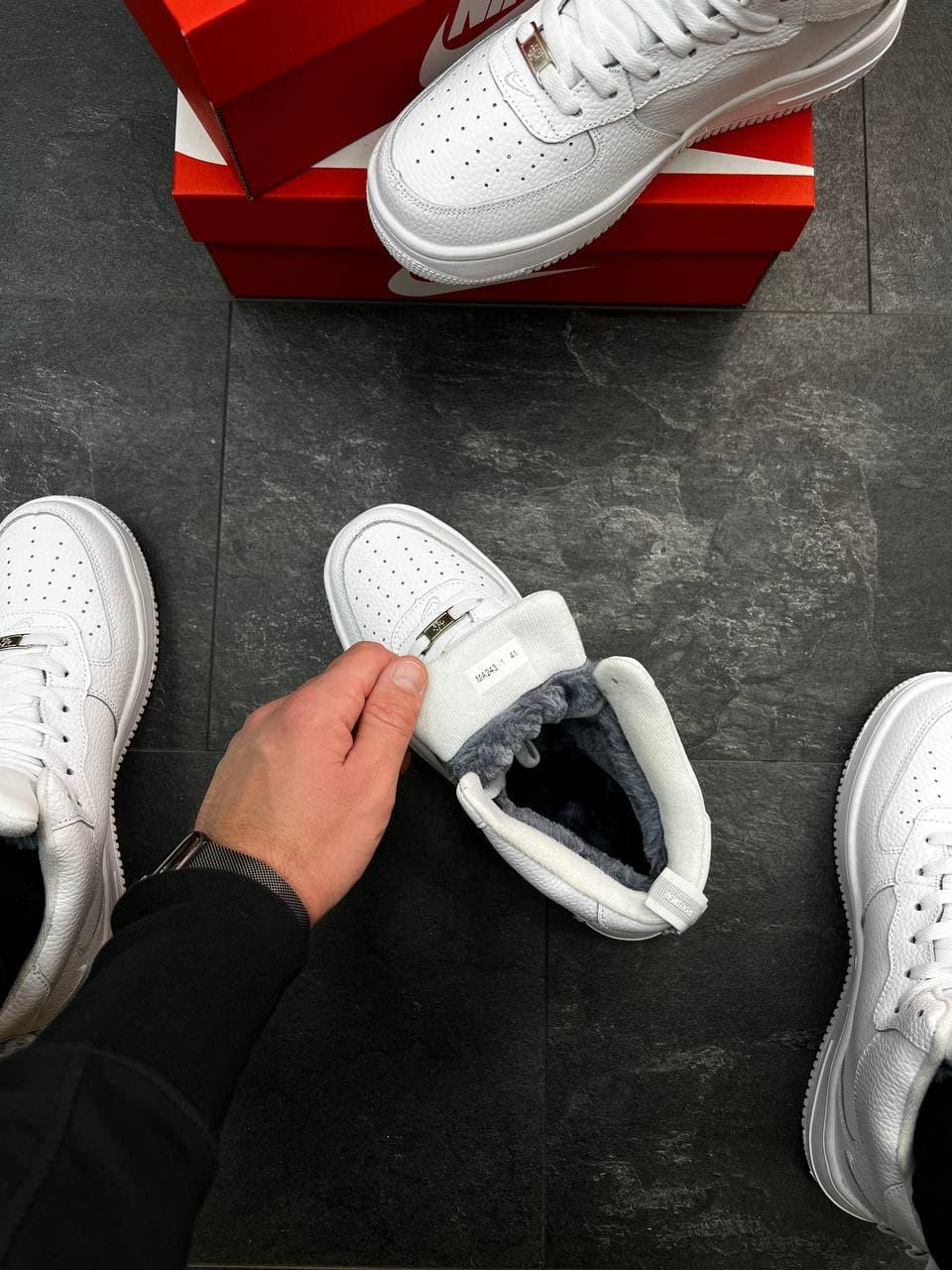 Nike Air Force 1 W High Utility All White