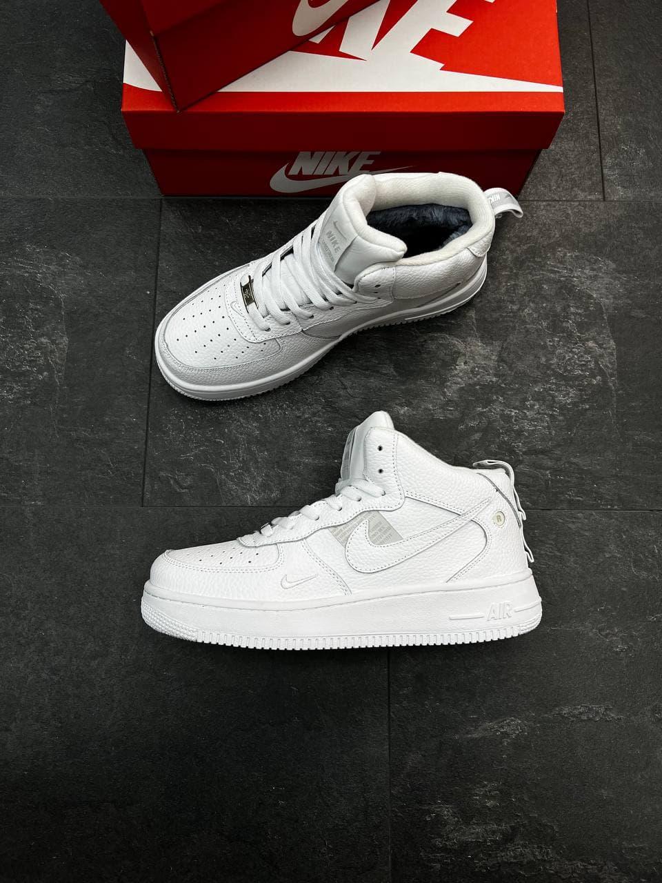 Nike Air Force 1 W High Utility All White