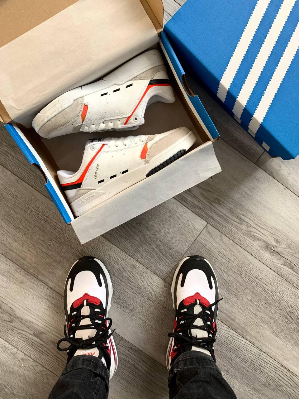 Adidas Drop Step Low White Beige