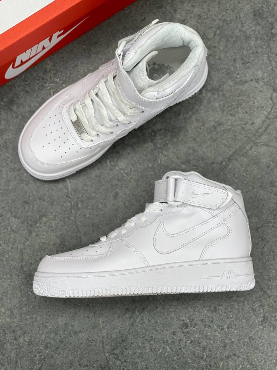 Nike Air Force 1 Classic High White 2