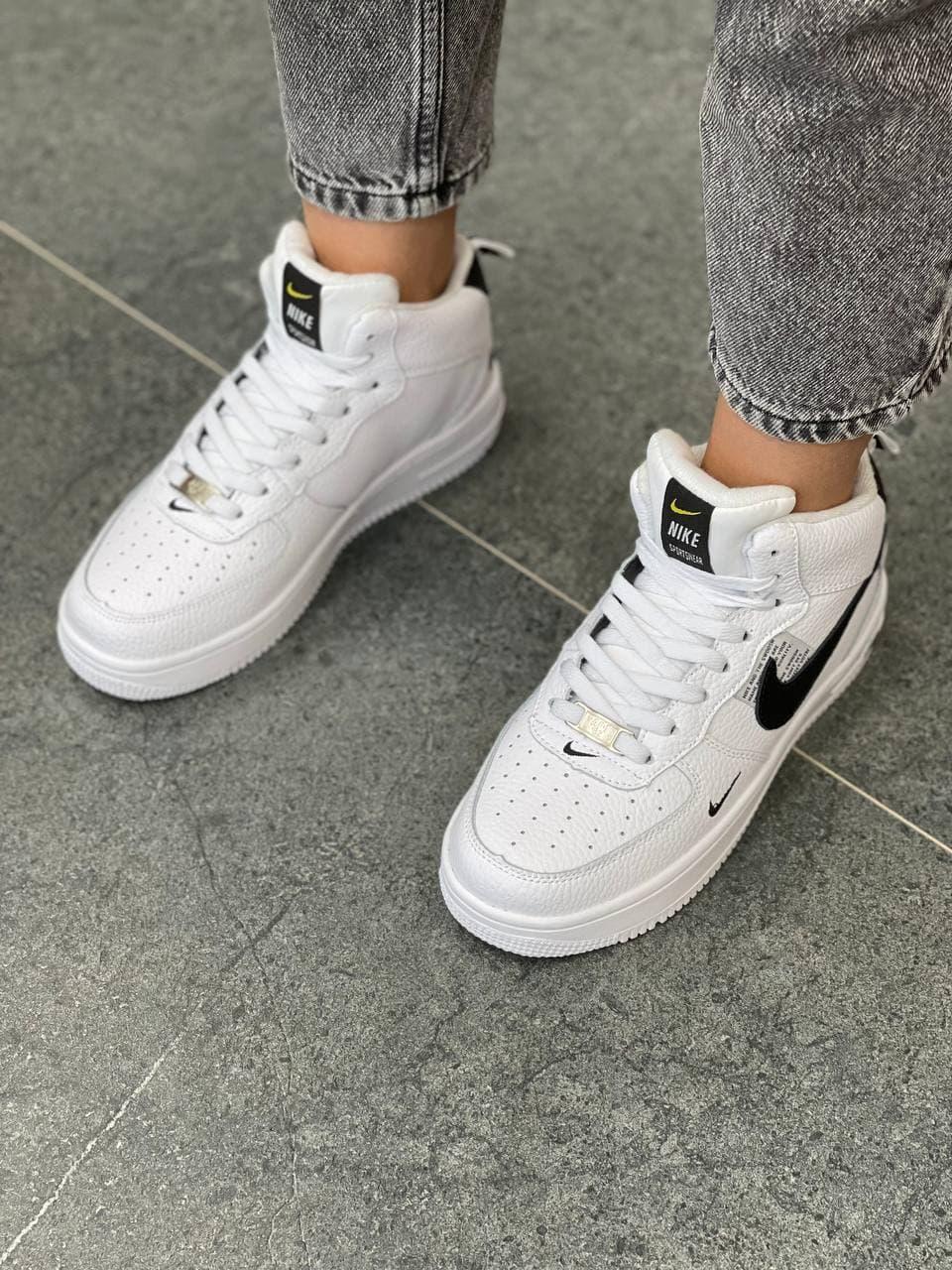 Nike Utiliti High Winter White Black 2