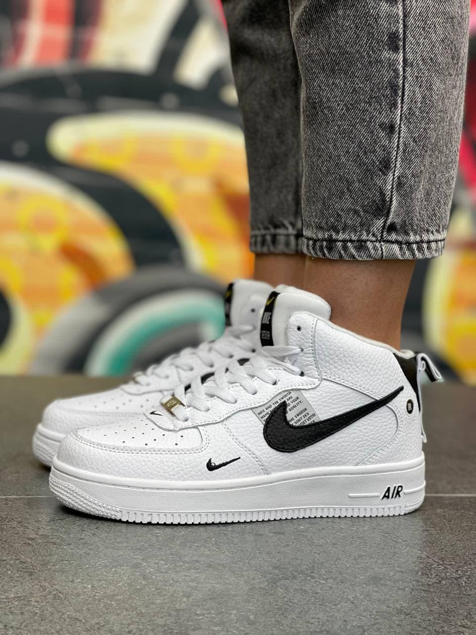 Nike Utiliti High Winter White Black 2