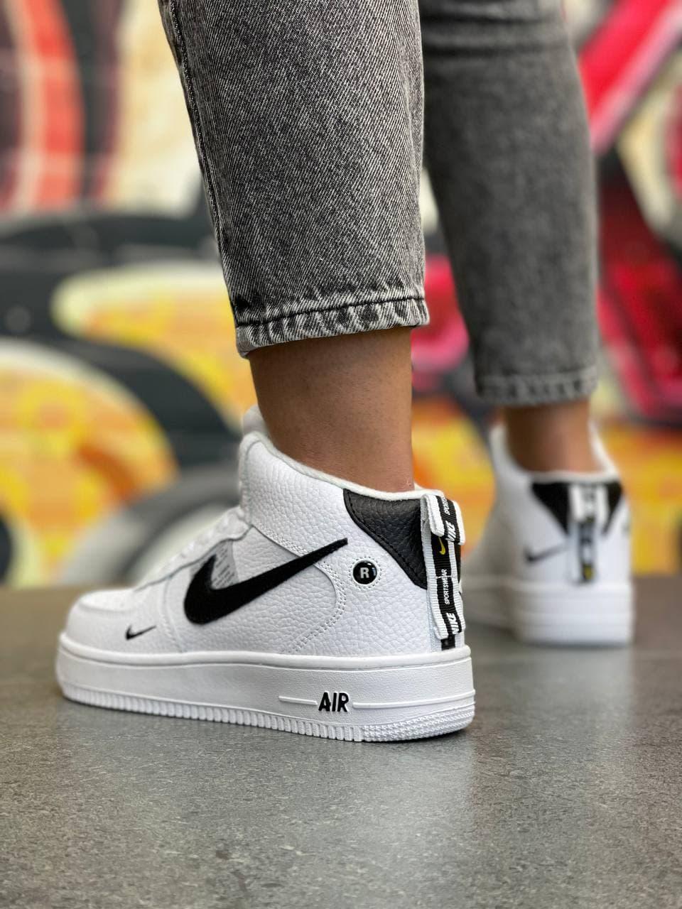 Nike Utiliti High Winter White Black 2