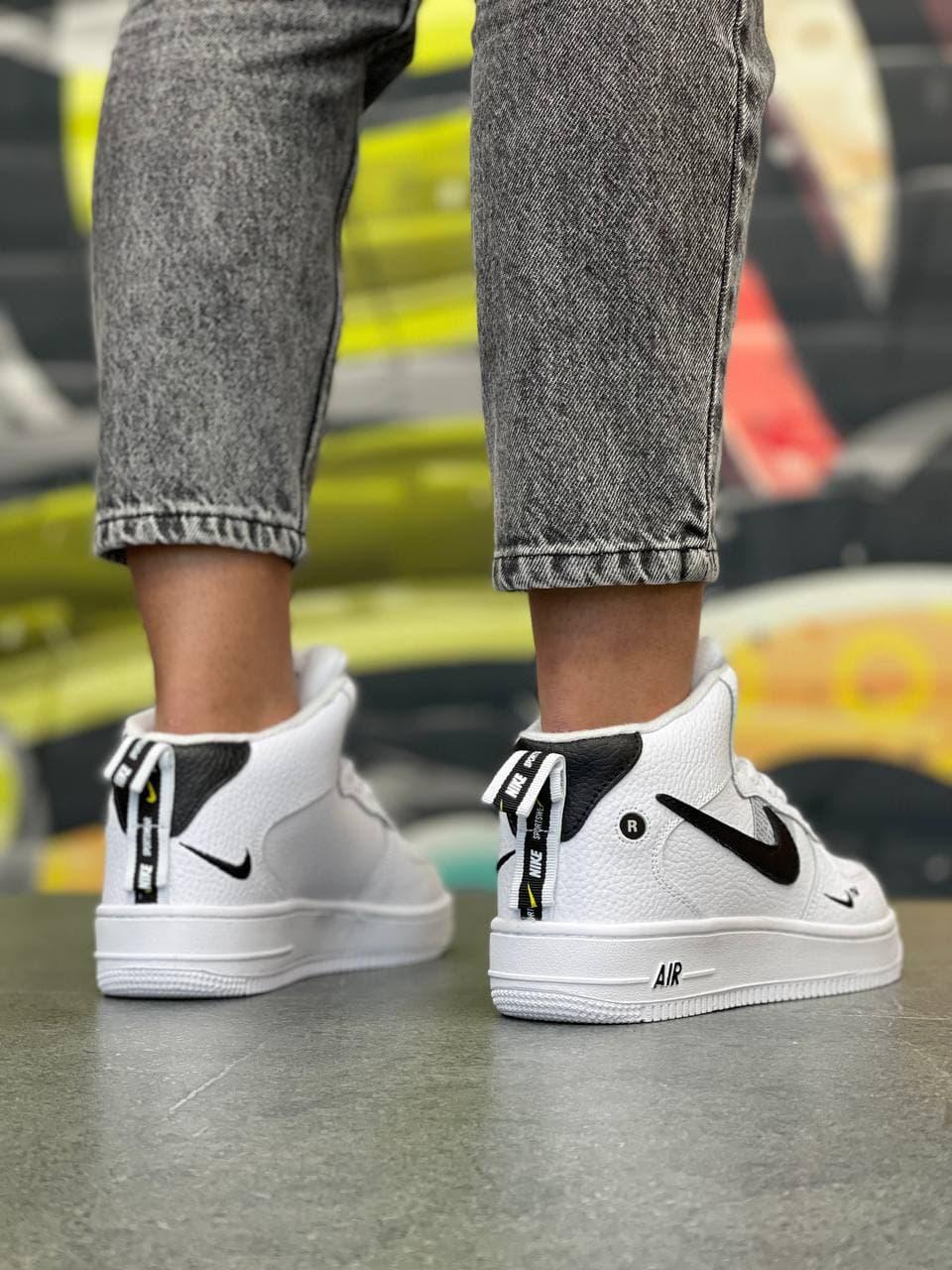 Nike Utiliti High Winter White Black 2