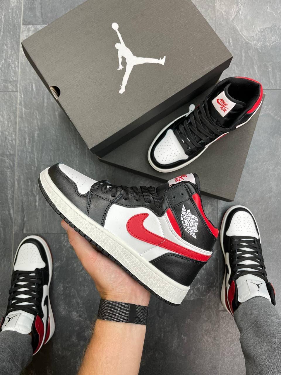 Nike Air Jordan 1 High Black Red
