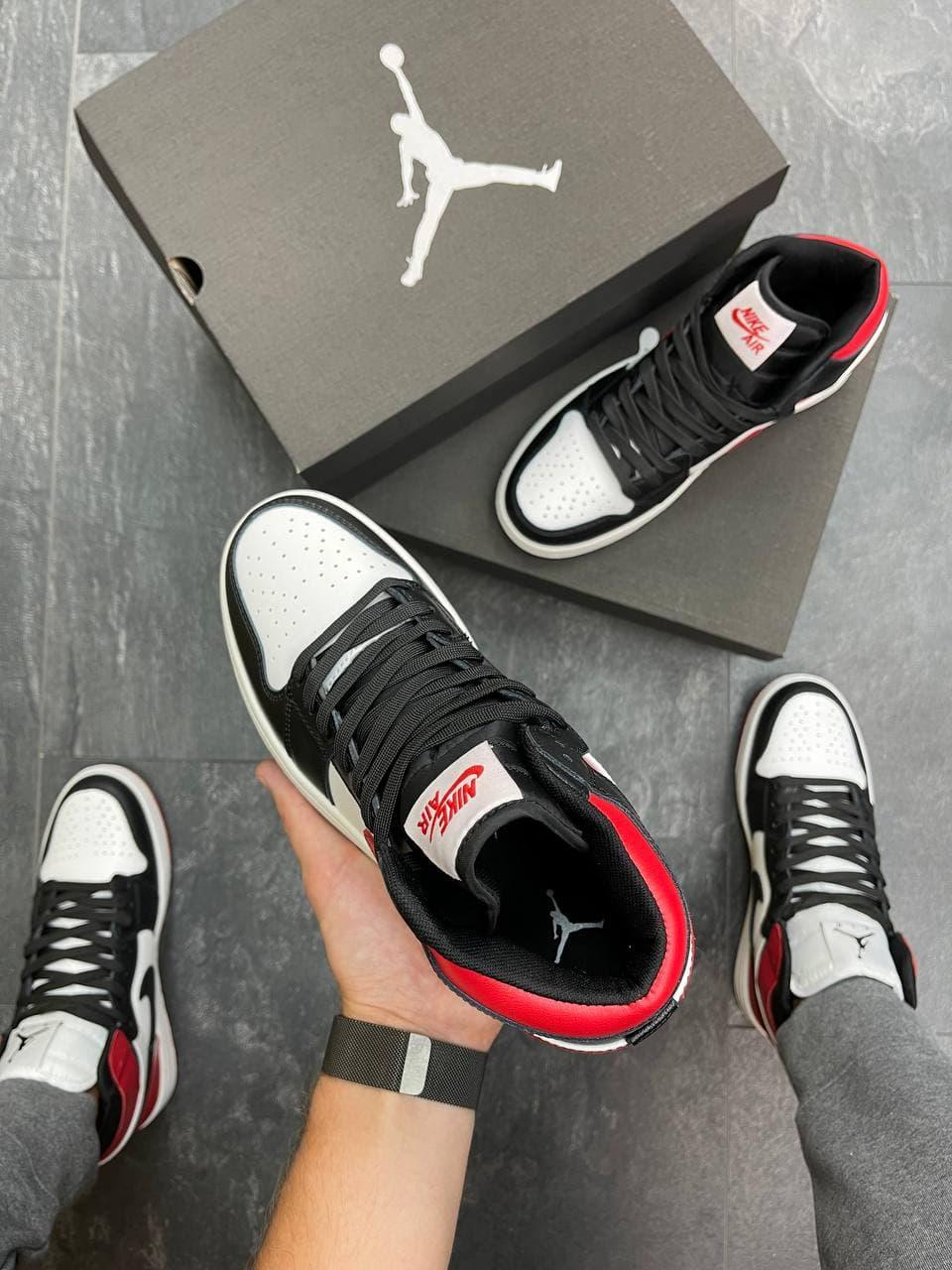 Nike Air Jordan 1 High Black Red