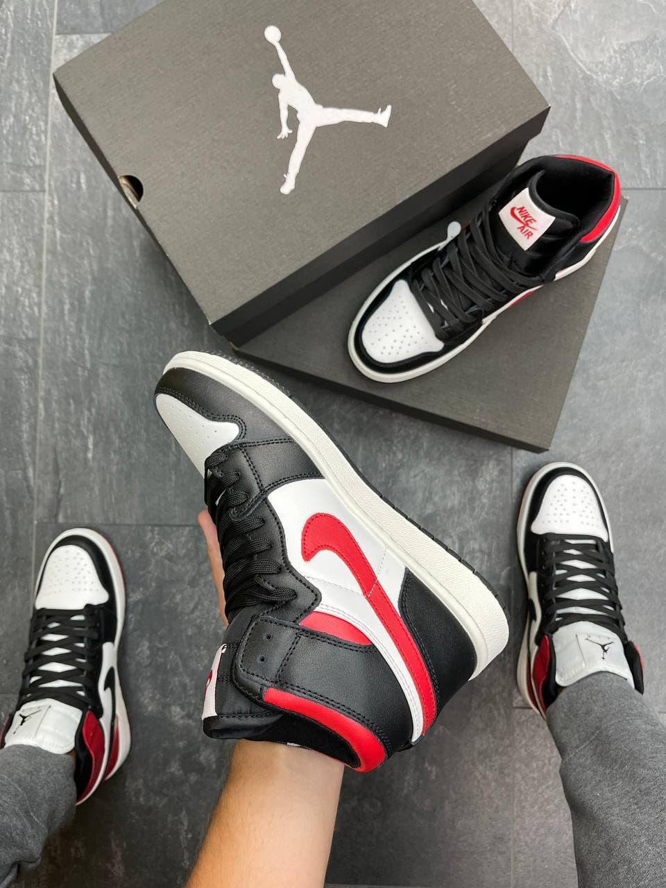 Nike Air Jordan 1 High Black Red