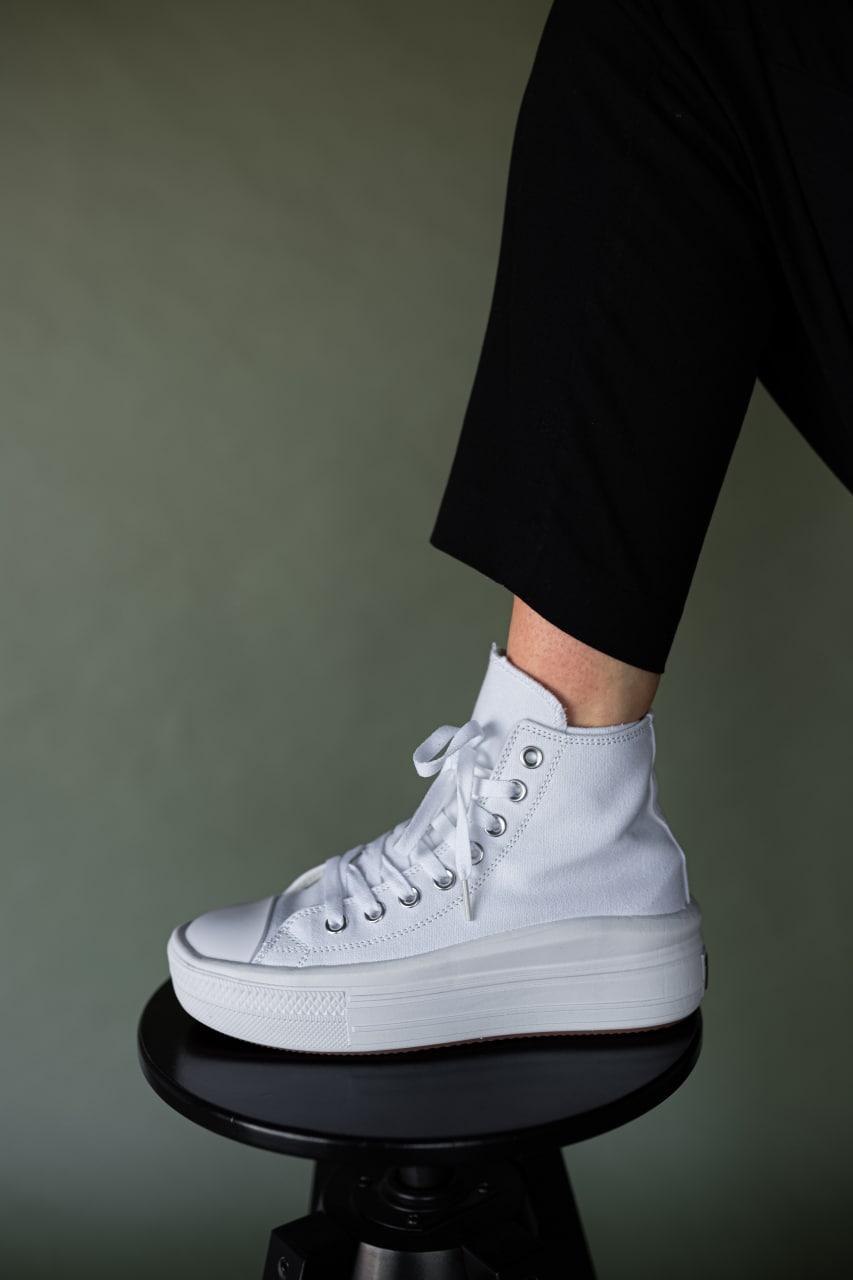 Converse Chuck Taylor Move High White